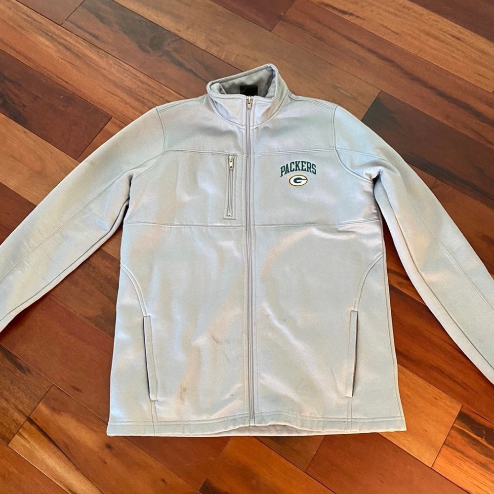Gray Packers Jacket